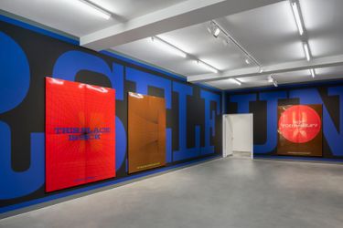 Exhibition view: Nora Turato, NOT YOUR USUAL SELF?, Sprüth Magers, Berlin (16 September–7 November 2023). Courtesy the artist and Sprüth Magers. Photo: Ingo Kniest.