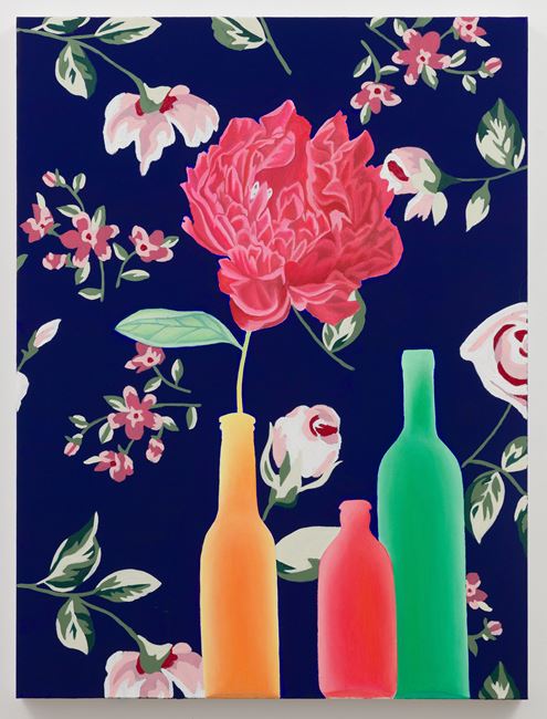 Flower in Bottle by Alec Egan contemporary artwork