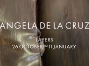 Angela de la Cruz spoke to Louisa Elderton about her exhibition at Galerie Thomas Schulte, August 2019