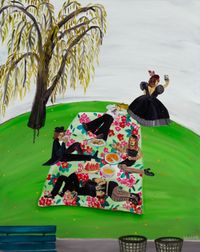 Gothic Picnic by Huang Hai-Hsin contemporary artwork painting