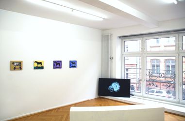 Exhibition view: Stefan à Wengen, Relics, Bernhard Knaus Fine Art, Frankfurt (28 April–2 June 2023). Courtesy Bernhard Knaus Fine Art.