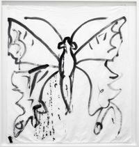 Como Butterfly II by Joan Jonas contemporary artwork painting