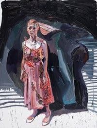 The Pink Dress by Ben Quilty contemporary artwork painting