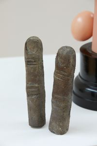 Bronze fingers by Sean Kerr contemporary artwork sculpture