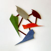 Zwitschermaschine (Chirping machine) by Alfonso Hüppi contemporary artwork sculpture