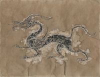 Original Animation Drawings - Dragon by Sun Xun contemporary artwork works on paper