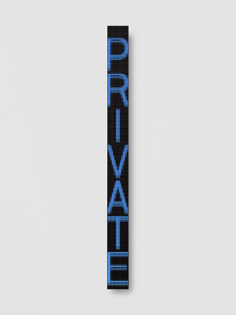 Vertical by Jenny Holzer contemporary artwork