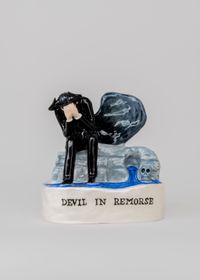 Devil in Remorse by Nick Cave contemporary artwork ceramics