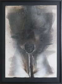 Hour Glass by Otto Piene contemporary artwork painting