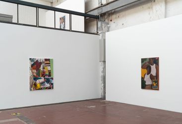 Exhibition view: Group Exhibition, Human Tapestry, Bode, Berlin (14 October–19 November 2023). Courtesy Bode.