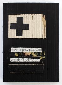 How to Pray to a God You Don't Believe In? by Saskia Pintelon contemporary artwork painting, works on paper