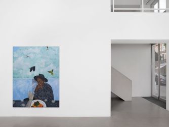 Exhibition view: Katja Seib, Old World New Thoughts, Sadie Coles HQ, Davies Street, London (29 June–13 August 2022). Courtesy Sadie Coles HQ. 