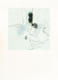Hedgerow (Easy Hard) by Marie Le Lievre contemporary artwork works on paper