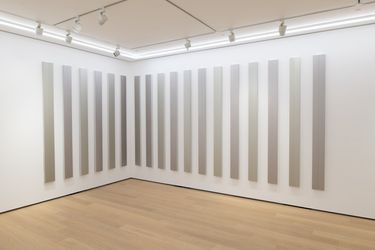 Exhibition view: Tadaaki Kuwayama & Rakuko Naito, In Silence: An Ode to Nothing, Whitestone Gallery, Hong Kong (27 January–16 March 2024). Courtesy Whitestone Gallery, Hong Kong.
