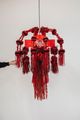 Mesmerizing Lantern – Four Guardians in Crimson Mesh by Haegue Yang contemporary artwork 4