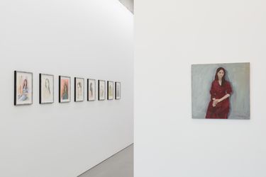Exhibition view: Gillian Wearing, Lockdown, Maureen Paley, London (16 September–25 October 2020). Courtesy Maureen Paley.