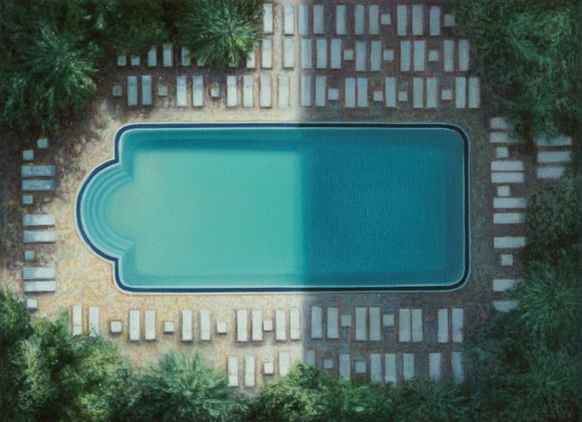 Untitled (Pool) by Melanie Siegel contemporary artwork