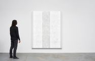 Untitled (White Inner Band with White Sides, Beveled) by Mary Corse contemporary artwork 2