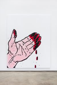 Untitled (Hand) by Gardar Eide Einarsson contemporary artwork painting