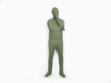 Philippe Zdar, 2023 (olive green) by Xavier Veilhan contemporary artwork 1