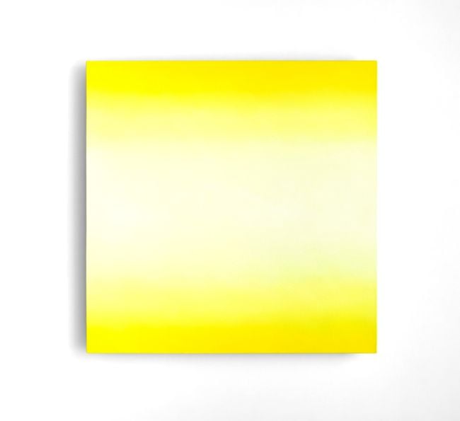 Yellow, Presence Absence Series by Ruth Pastine contemporary artwork