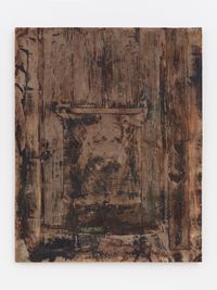 Untitled (wooden opening), Lanzarote by Heidi Bucher contemporary artwork works on paper, sculpture