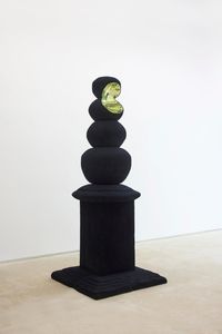 ½ؤ(مع)-Black Pagoda by Gunwoo Shin contemporary artwork sculpture