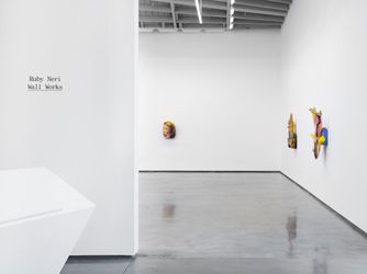 Exhibition view: Ruby Neri, Wall Works, David Kordansky Gallery, Los Angeles (17 September–22 October 2022). Courtesy David Kordansky Gallery. 