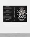 States of Desire: Travels in Gay America by Edmund White, 1980 (Black & White copy) by Dean Sameshima contemporary artwork 1