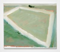Mine de sel (forme rectangulaire) by Agnes Maes contemporary artwork painting