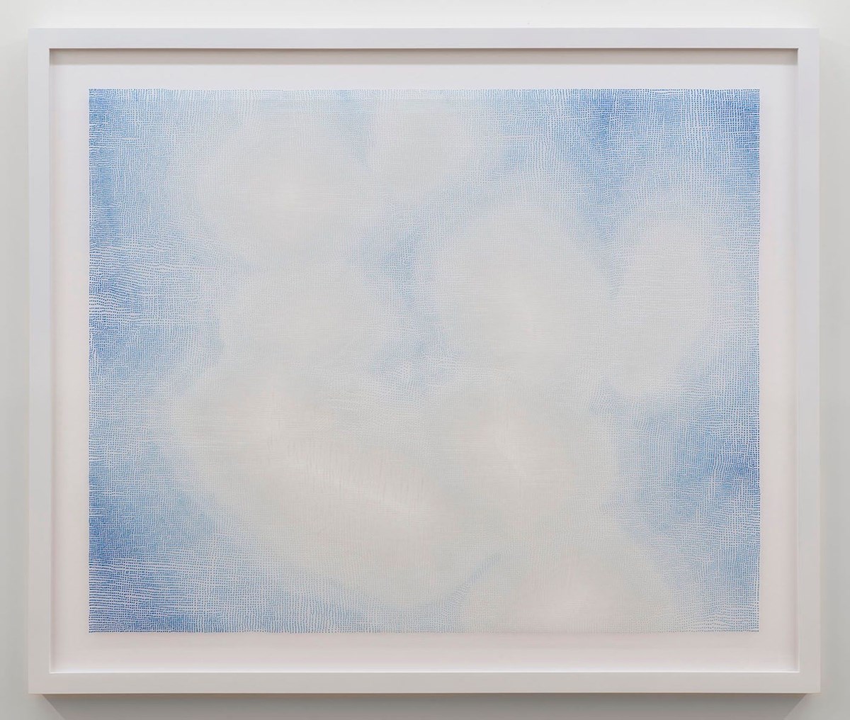 Untitled, 2014 by Lionel Estève, Acrylic paint on glass, frame, 106 x