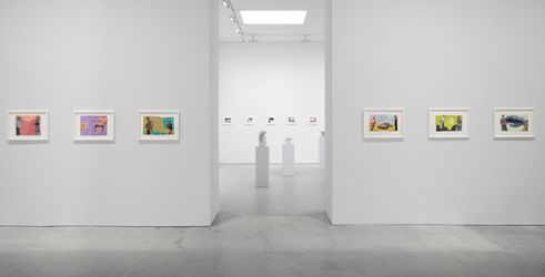 Exhibition view: Franz West, David Zwirner, Los Angeles (26 October–16 December 2023). Courtesy David Zwirner.