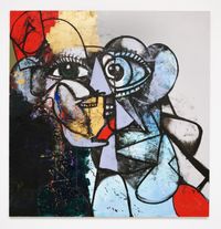 End of Reason by George Condo contemporary artwork painting, works on paper