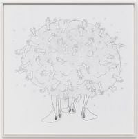 Hand to Hand by Christine Sun Kim & Thomas Mader contemporary artwork works on paper, drawing