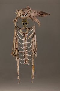 Ambystoma mexicanum / axolotl by Fiona Hall contemporary artwork sculpture
