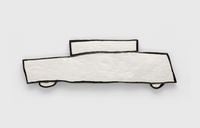 White Car by Rose Wylie contemporary artwork sculpture