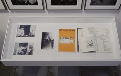 Exhibition view: Joseph Beuys, Boxkampf für die direkte Demokratie, Waddington Custot, London (7 July–7 September 2017). Courtesy Waddington Custot, London. 