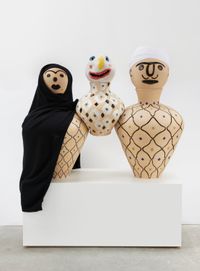 Persian Family by Hadi Falapishi contemporary artwork sculpture
