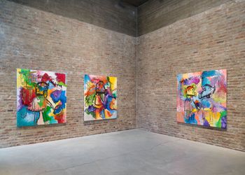 Exhibition view: Bjarne Melgaard, RELAPSE, KÖNIG GALERIE, Berlin (21 June–24 July 2022). Courtesy KÖNIG GALERIE.