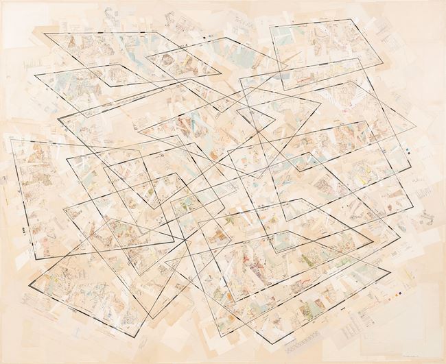 Raft Cartography by Gerhard Marx contemporary artwork