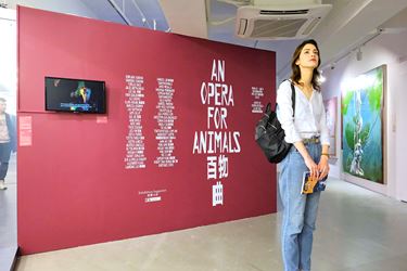 Exhibition view: Group Exhibition, An Opera for Animals, Para Site, Hong Kong (22 March–9 June 2019). Courtesy Para Site. Photo: Eddie Lam, Image Art Studio. 
