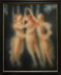 Joy Elegance and Beauty by Miaz Brothers contemporary artwork painting