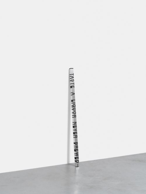 Key and Cue, No. 214 (I TASTE A LIQUOR) by Roni Horn contemporary artwork sculpture