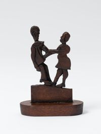 Untitled (Dancing Couple) by Frank Walter contemporary artwork sculpture