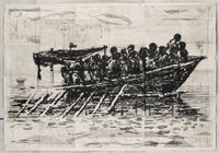 Refugees (You Will Find No Other Seas) by William Kentridge contemporary artwork painting, print