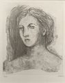 Head of Woman by Henry Moore contemporary artwork 2