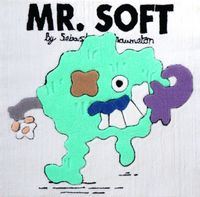 MR SOFT by Sebastian Chaumeton contemporary artwork textile
