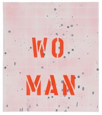 WOMAN by Monica Bonvicini contemporary artwork painting, works on paper, sculpture