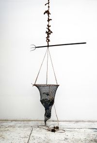 Bare forked thing by Julia Morison contemporary artwork sculpture