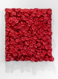 Red Bed (Wasteland series) by Willie Cole contemporary artwork sculpture